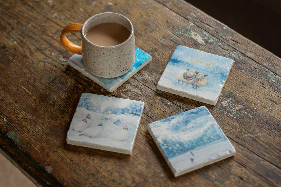 Marble Coasters - Magic is Something