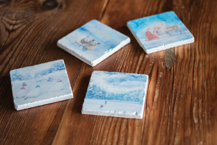 Marble Coasters - Magic is Something