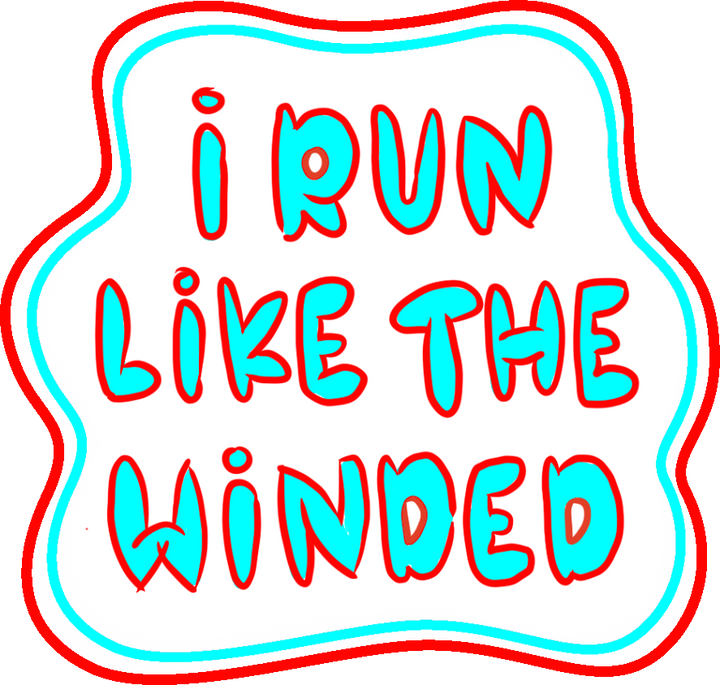 Stickers | Stick With it - I run like the winded