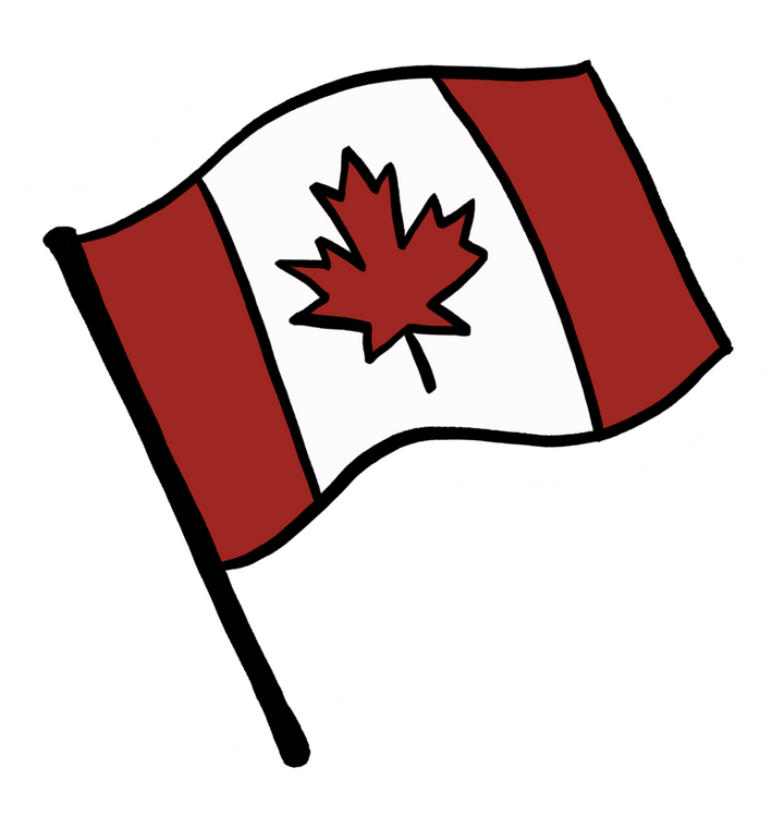 Stickers | Stick around, eh? - Canadian Flag
