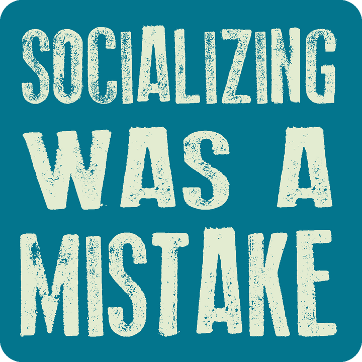 Stickers | Stick Happens - Socializing Mistake
