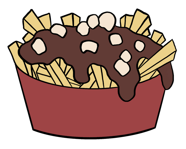 Stickers | Stick around, eh? - Poutine