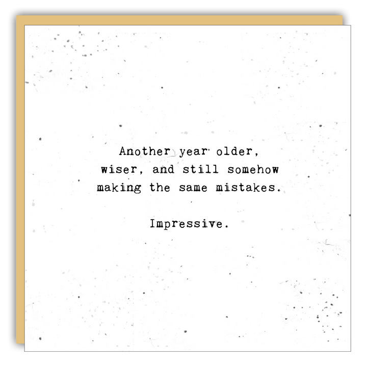 Keepsake Cards - Little Gem - Another year older