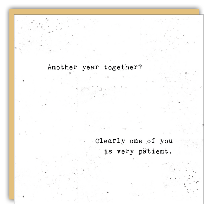Keepsake Cards - Little Gem - Another Year Together