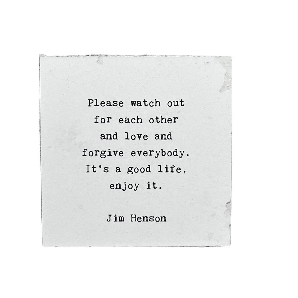 Art Block - Little Gem - Please watch out - Cedar Mountain Studios