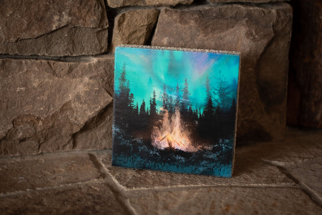Art Block - Lost & Found - Aurora Fire - Cedar Mountain Studios