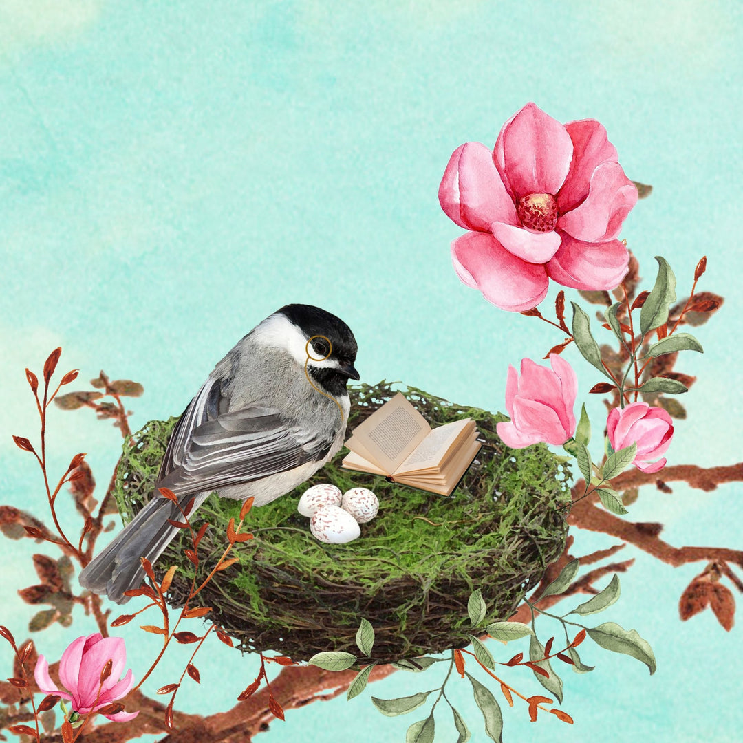 Art Block - Lost & Found - Chickadee - Cedar Mountain Studios
