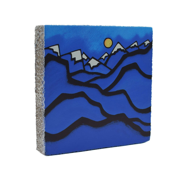 Art Block - Lost & Found - Directions Mountains - Cedar Mountain Studios