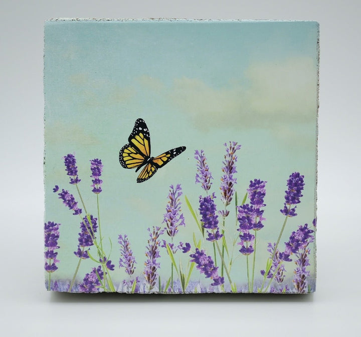 Art Block - Lost & Found - Lavender Butterfly - Cedar Mountain Studios
