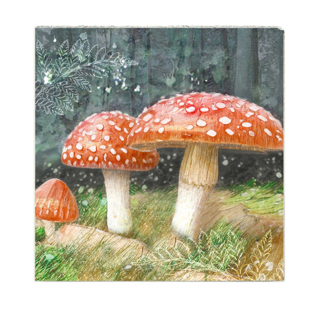 Art Block - Lost & Found - Mushrooms - Cedar Mountain Studios