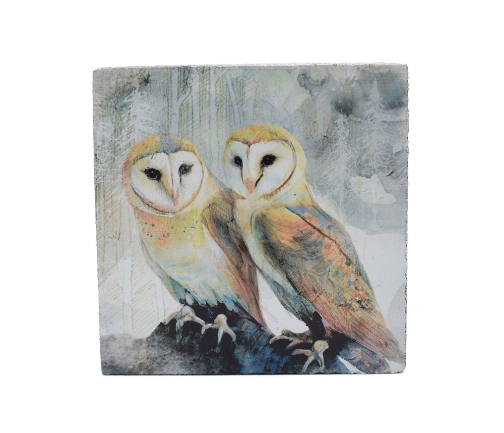 Art Block - Lost & Found - Owls Together - Cedar Mountain Studios