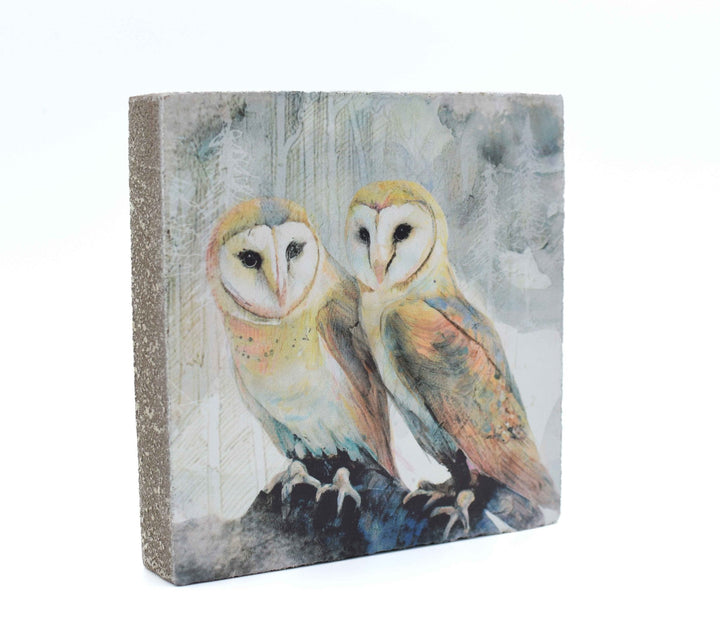 Art Block - Lost & Found - Owls Together - Cedar Mountain Studios