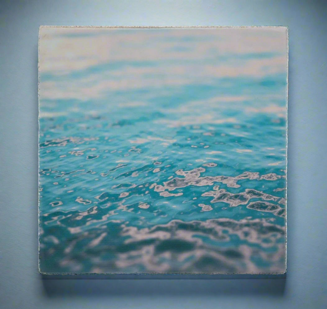 Art Block - Lost & Found - Sunset Water - Cedar Mountain Studios