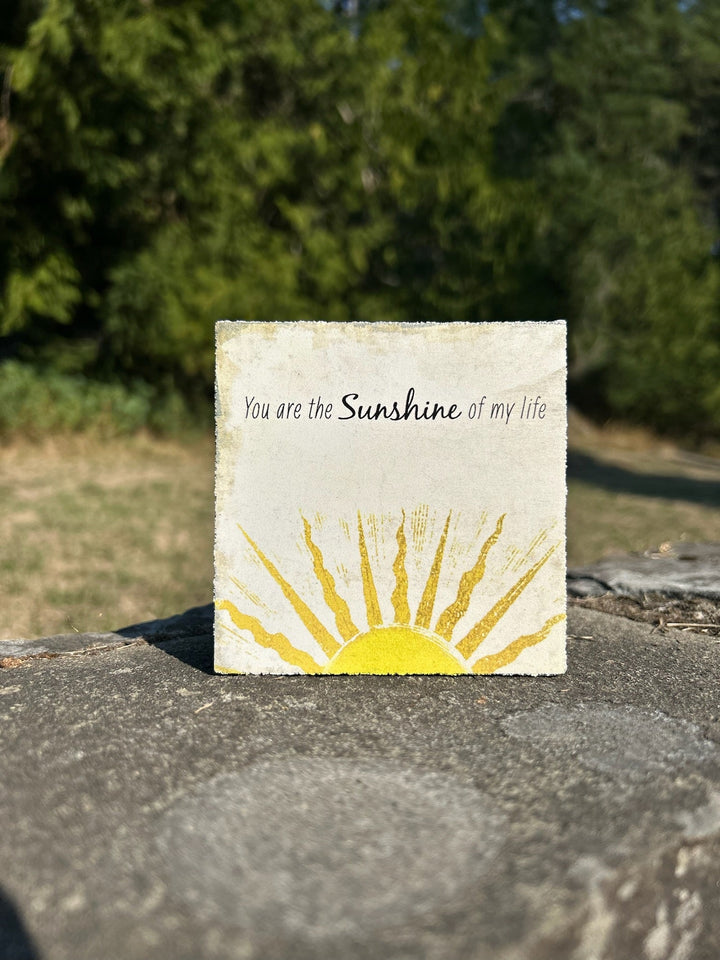 Art Block - Lost & Found - Sunshine - Cedar Mountain Studios