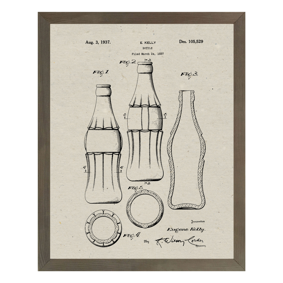 Patent Prints - Bottle