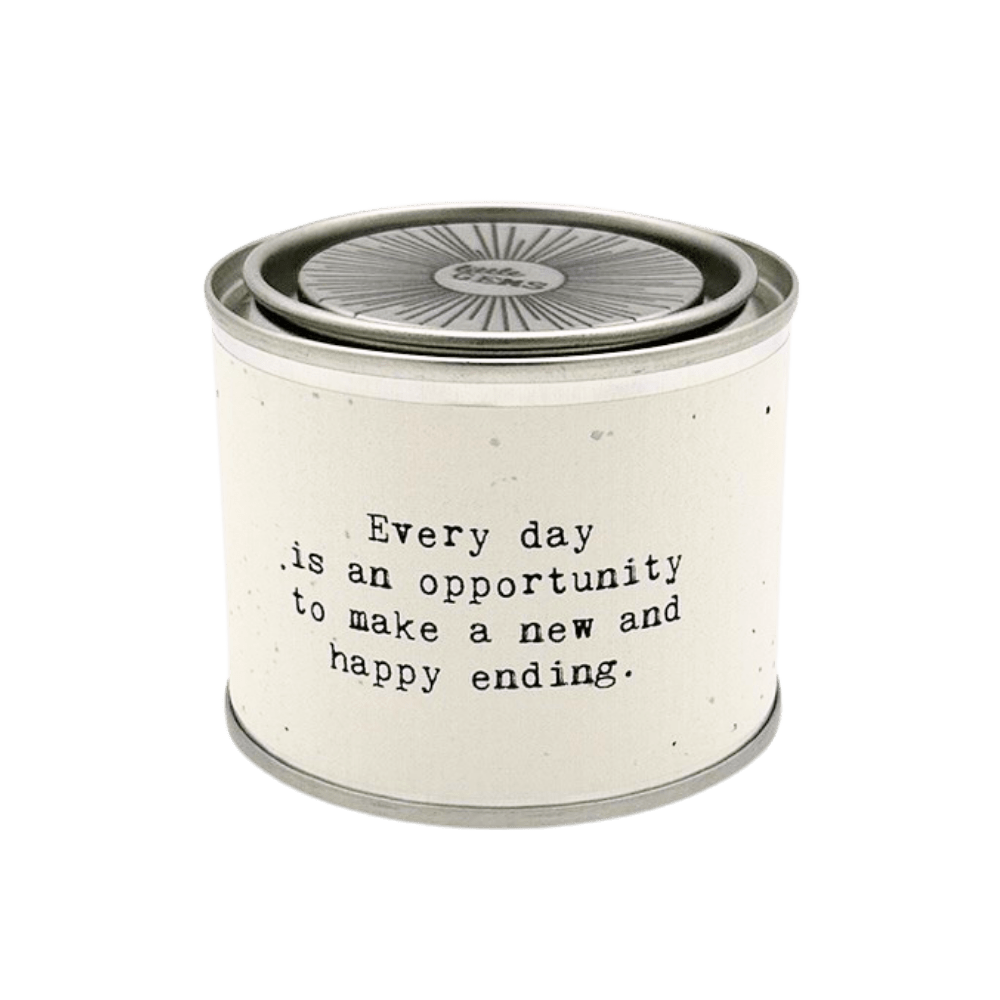 Candle - Little Gem - Every day is an opportunity - Cedar Mountain Studios