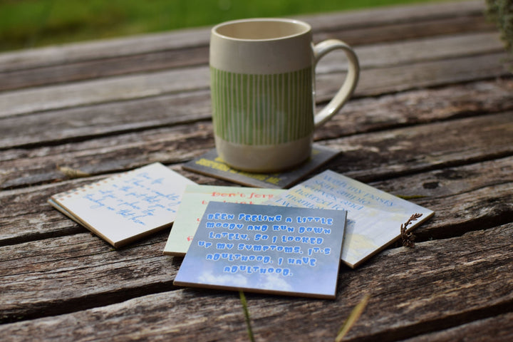 Coasters or Magnets - Being Friends - Cedar Mountain Studios