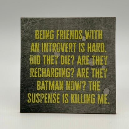 Coasters or Magnets - Being Friends - Cedar Mountain Studios