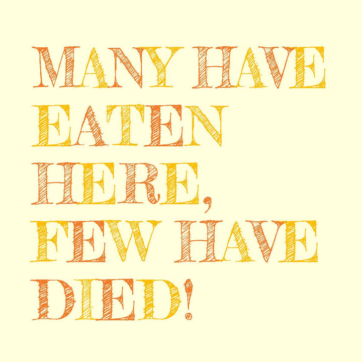 Coasters or Magnets - Many have eaten - Cedar Mountain Studios