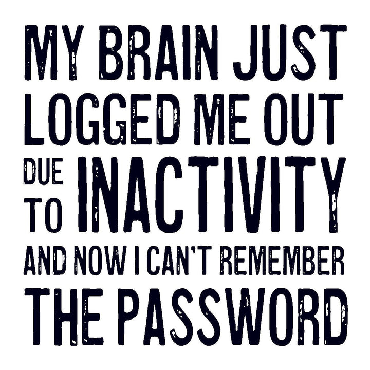 Coasters or Magnets - My brain just logged me out - Cedar Mountain Studios