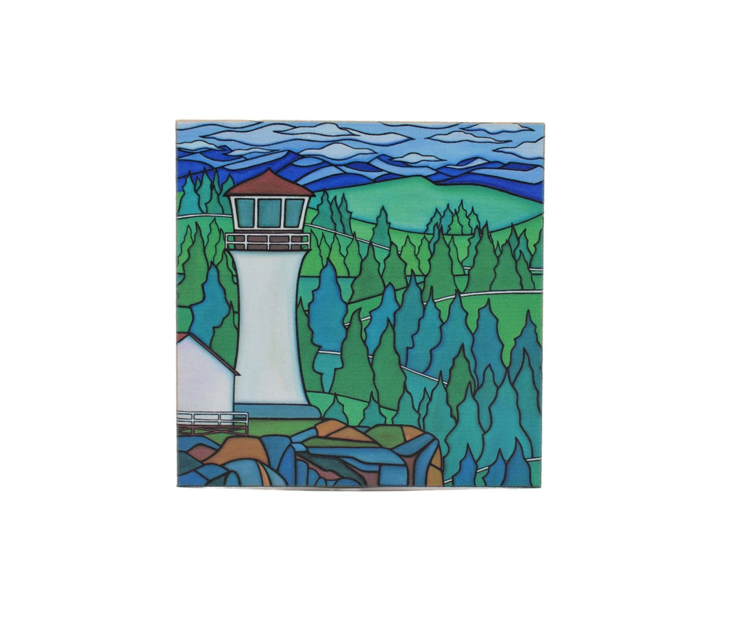 Coasters or Magnets - The Passage Lighthouse - Cedar Mountain Studios