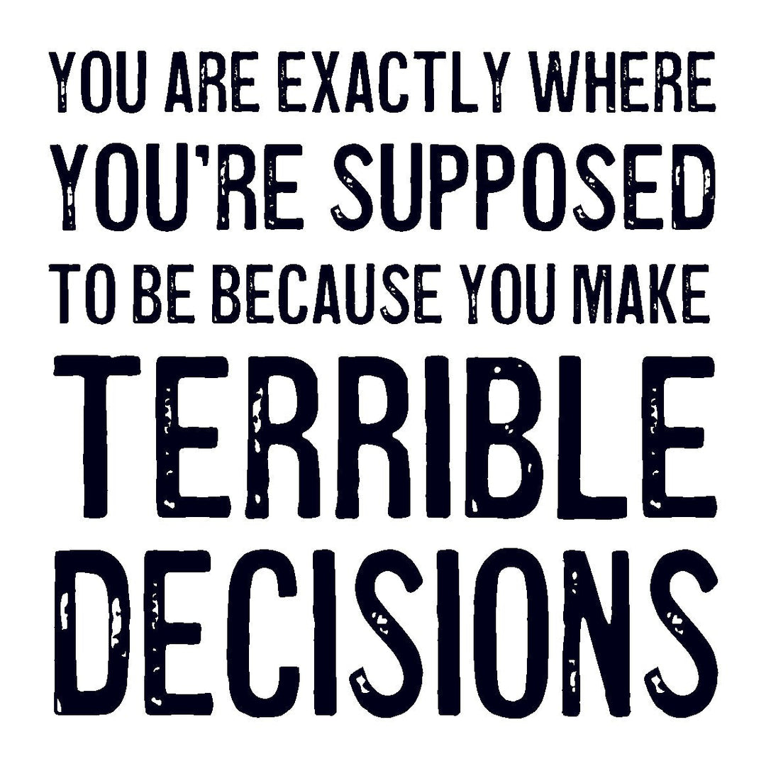 Coasters or Magnets - You are exactly where - Cedar Mountain Studios