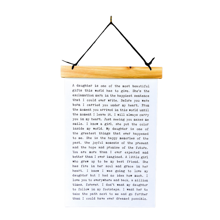 Hang Tight - Typewriter Line - Daughter