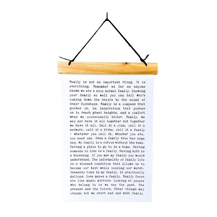 Hang Tight - Typewriter Line - Family