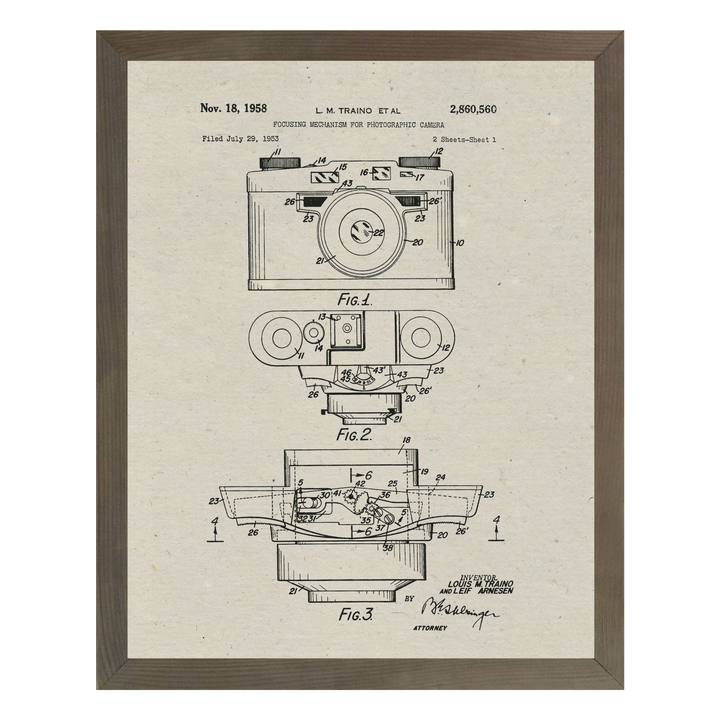 Patent Prints - Focus Camera