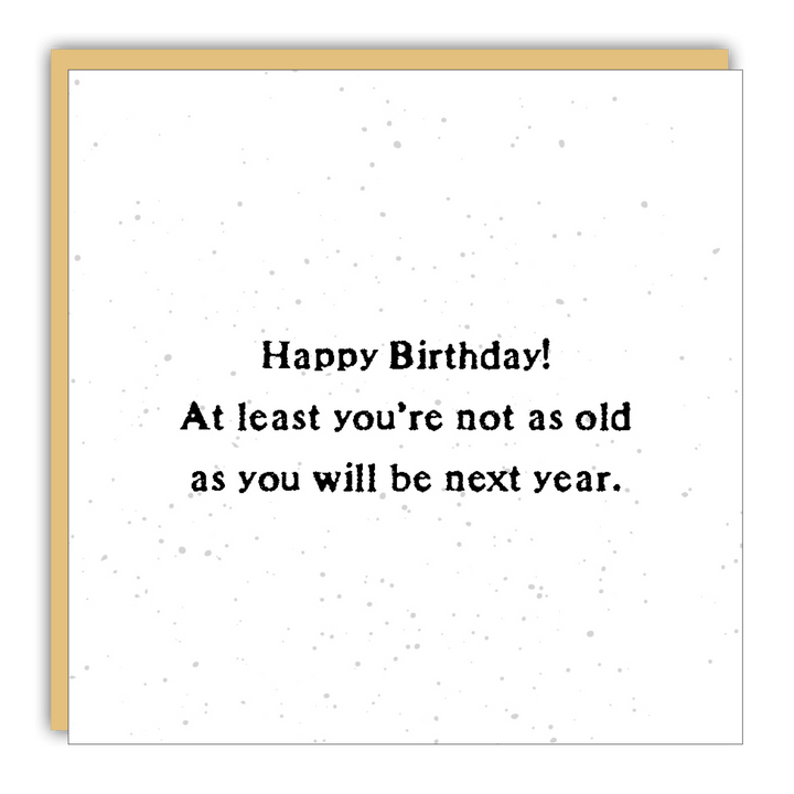 Gift Enclosure - Little Gem - At least you're not as old - Cedar Mountain Studios
