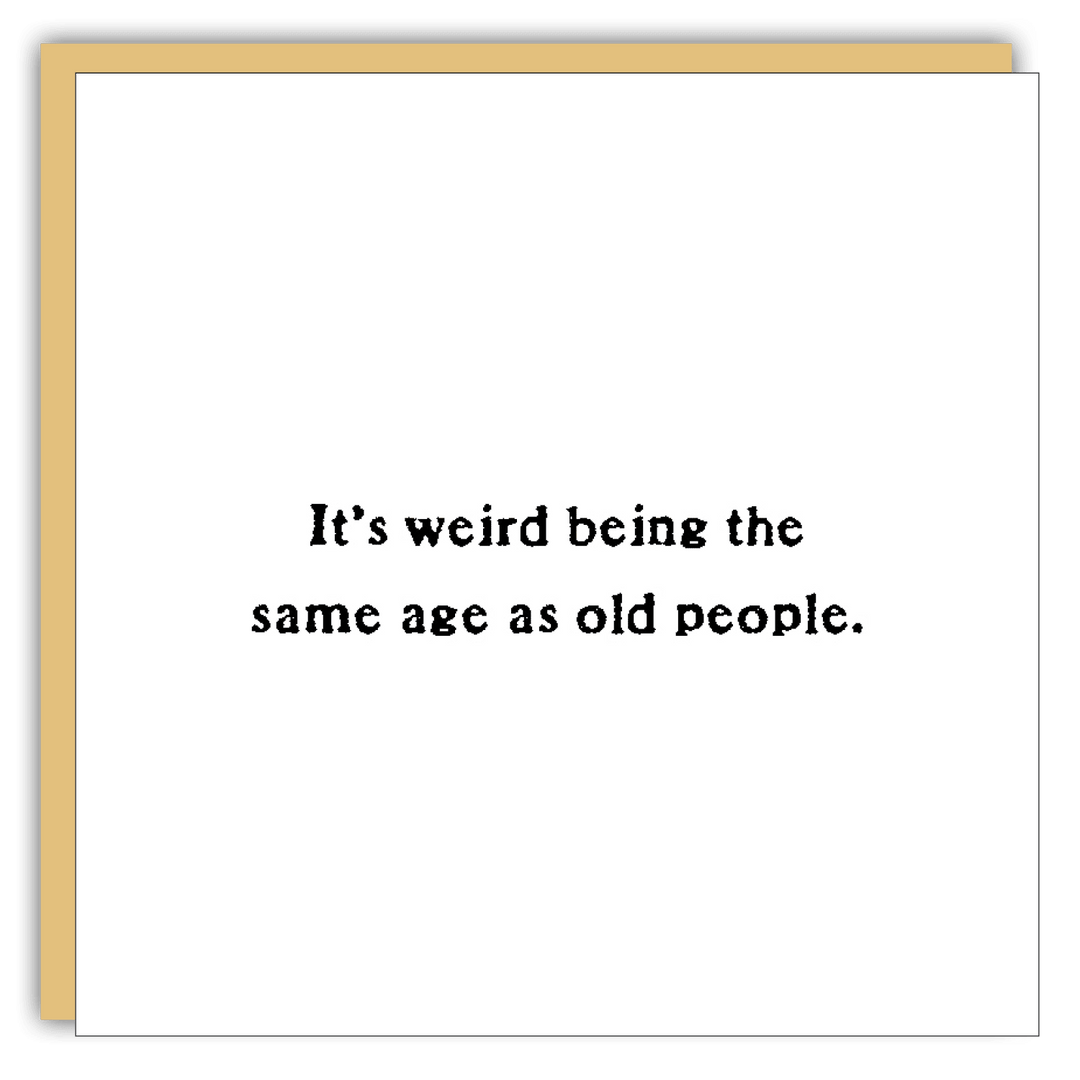 Gift Enclosure - Little Gem - It's Weird Being the Same Age - Cedar Mountain Studios