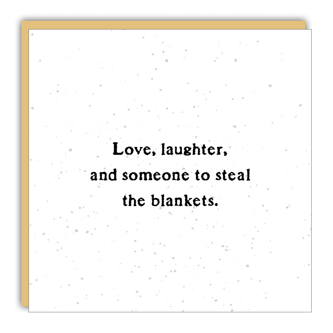Gift Enclosure - Little Gem - Love, laughter and someone - Cedar Mountain Studios