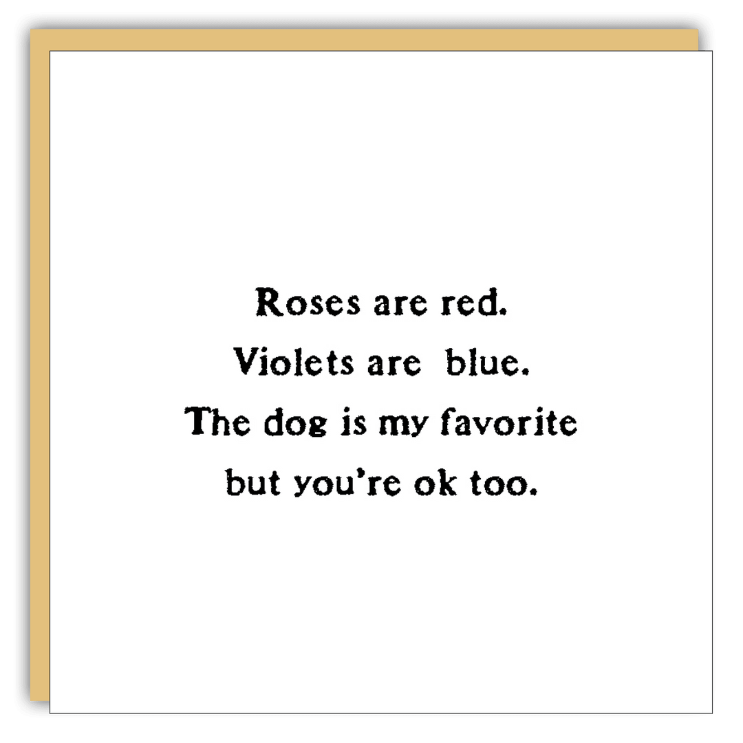 Gift Enclosure - Little Gem - Roses are Red - Cedar Mountain Studios