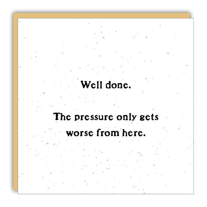 Gift Enclosure - Little Gem - Well done - Cedar Mountain Studios