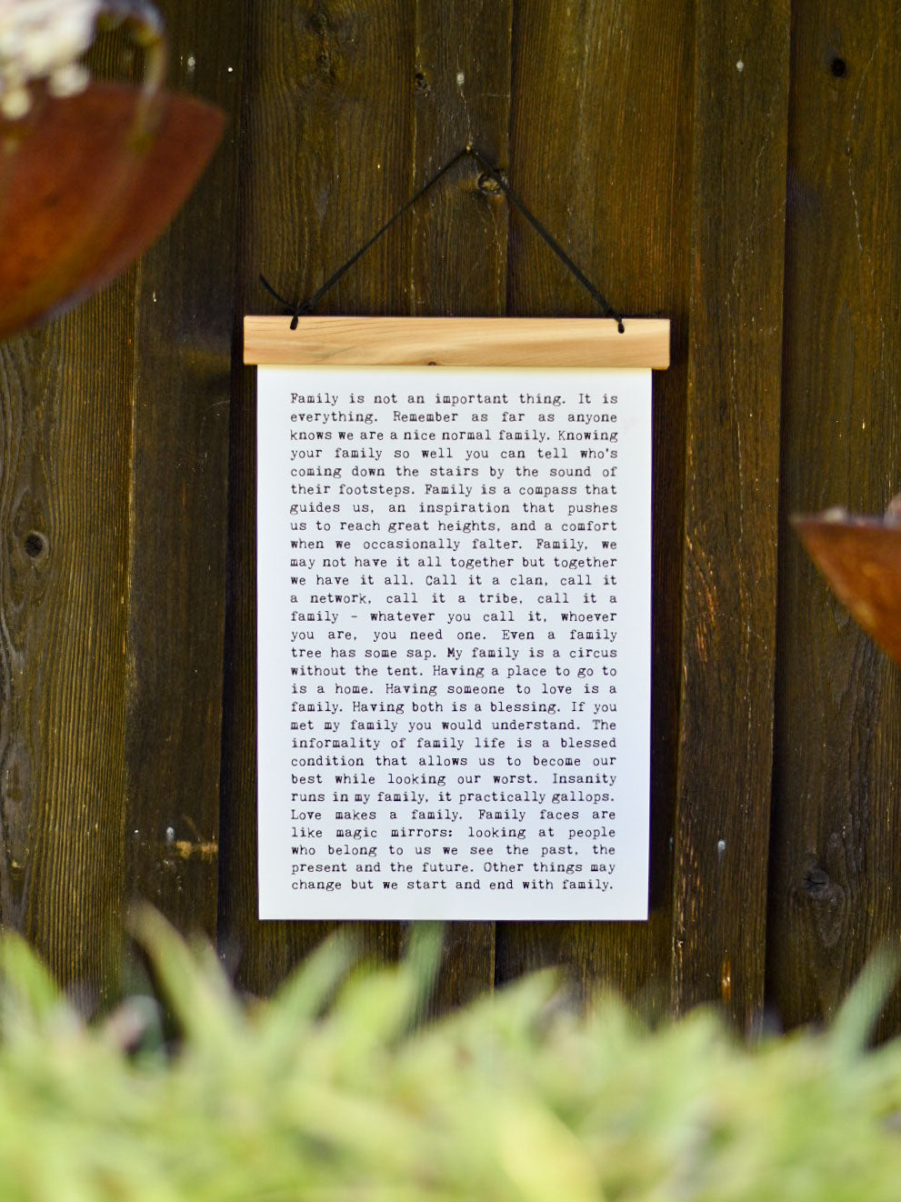 Hang Tight - Typewriter Line - Family