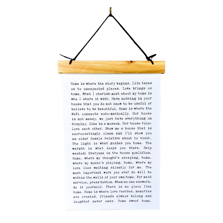 Hang Tight - Typewriter Line - Home
