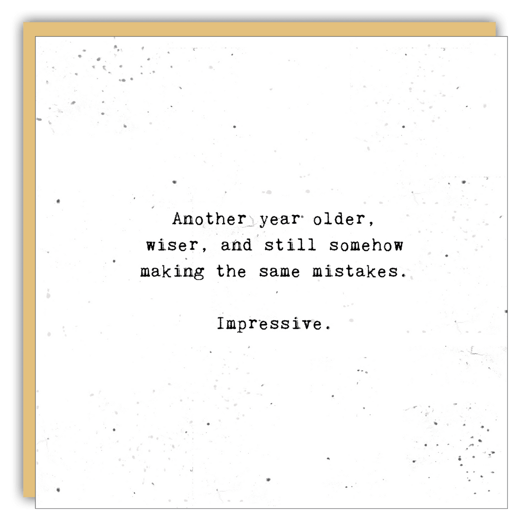 Keepsake Cards - Little Gem - Another year older - Cedar Mountain Studios