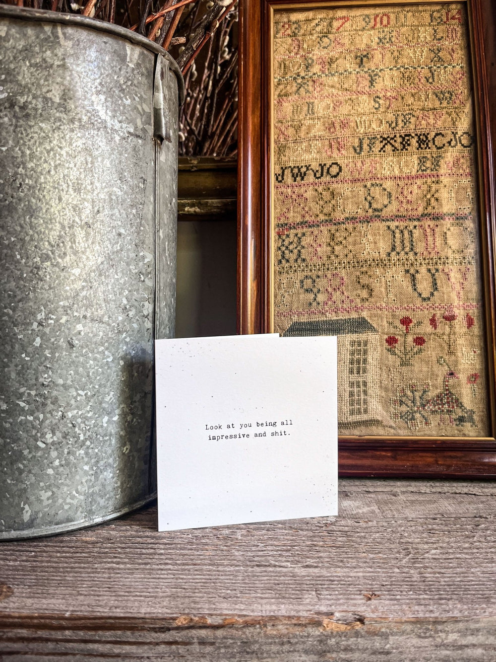 Keepsake Cards - Little Gem - Look at you - Cedar Mountain Studios