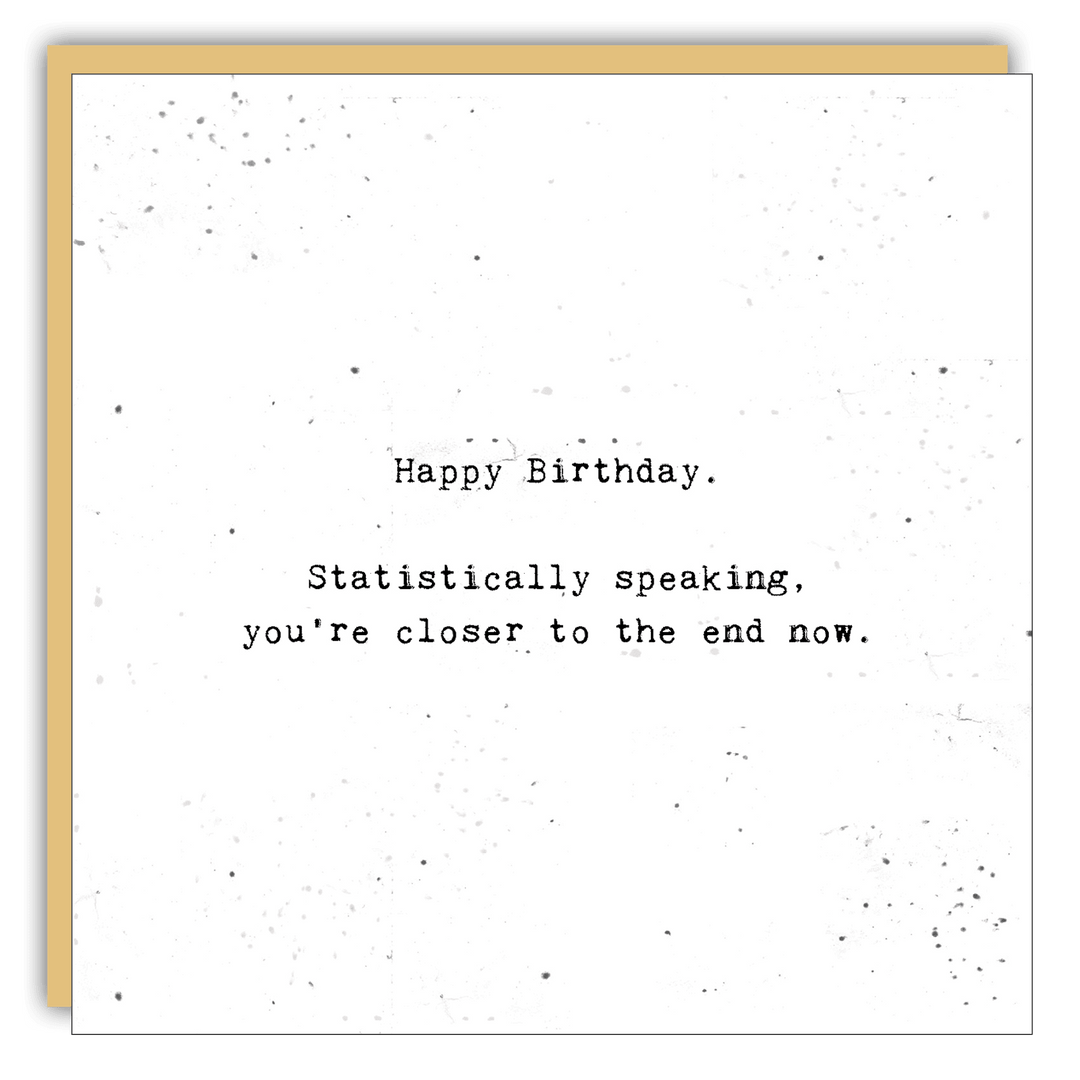 Keepsake Cards - Little Gem - Statistically speaking - Cedar Mountain Studios