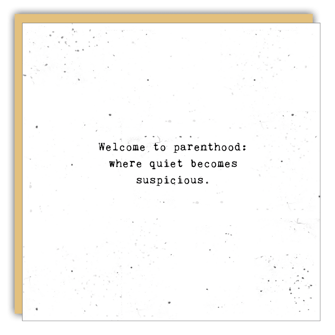 Keepsake Cards - Little Gem - Welcome to parenthood - Cedar Mountain Studios