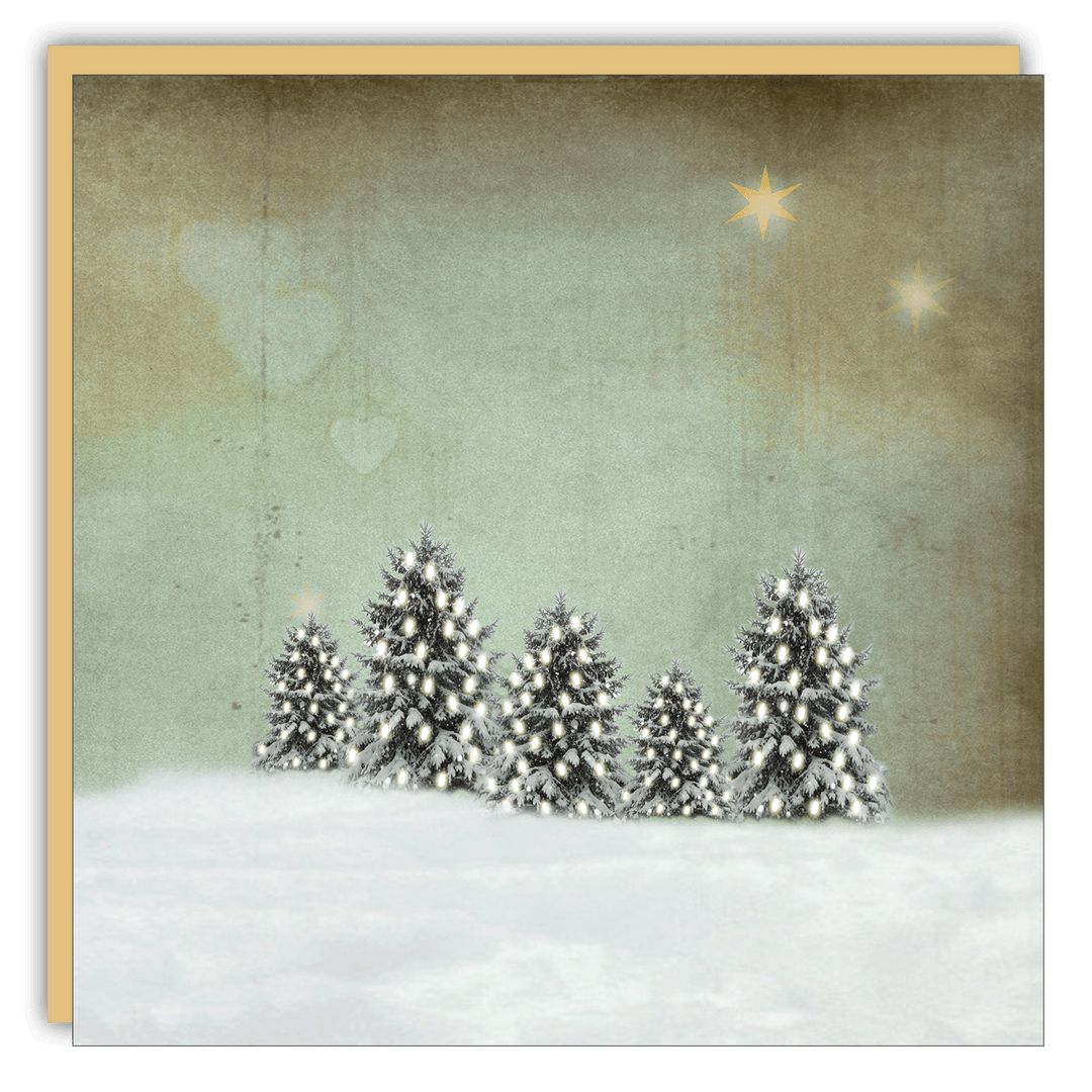 Keepsake Cards - Lost & Found Card - Michelle Ciarlo-Hayes - All the little trees - Cedar Mountain Studios