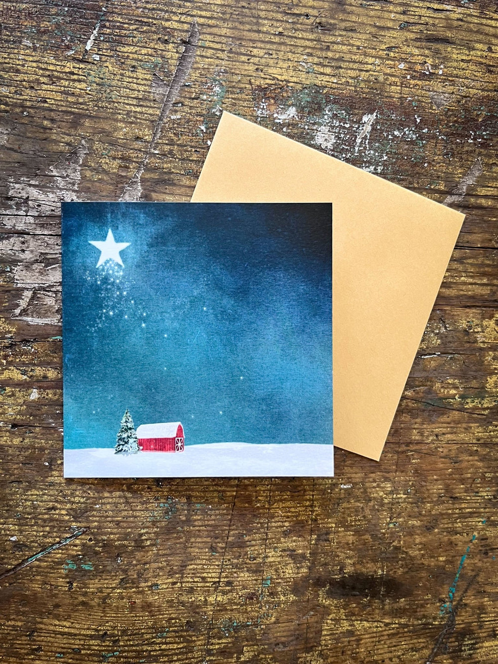 Keepsake Cards - Lost & Found Card - Michelle Ciarlo-Hayes - Night Star - Cedar Mountain Studios