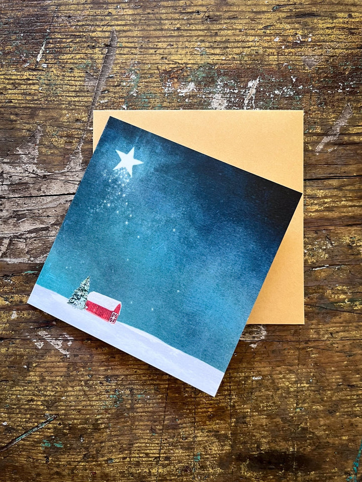 Keepsake Cards - Lost & Found Card - Michelle Ciarlo-Hayes - Night Star - Cedar Mountain Studios