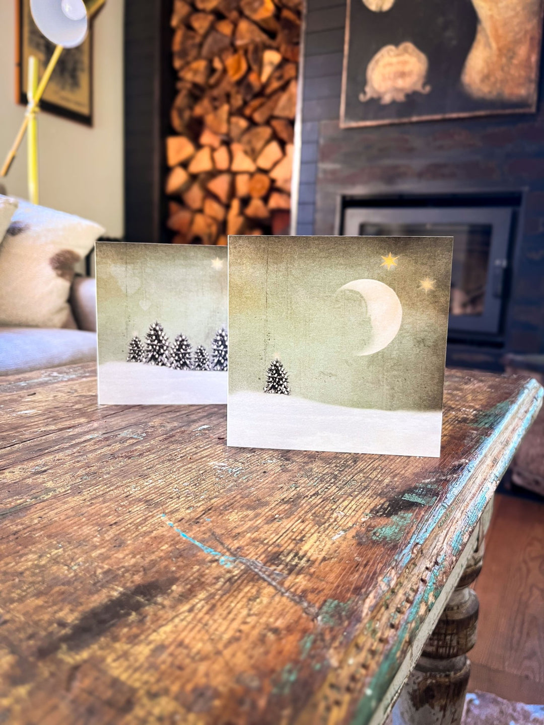 Keepsake Cards - Lost & Found Card - Michelle Ciarlo-Hayes - Peace on Earth - Cedar Mountain Studios