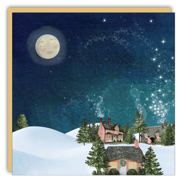Keepsake Cards - Lost & Found Card - Michelle Ciarlo-Hayes - Pink Cottages - Cedar Mountain Studios