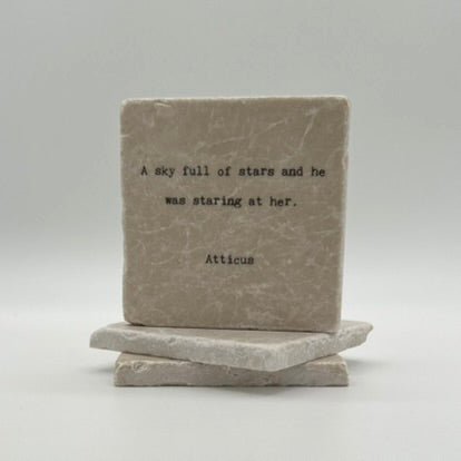 Marble Coasters - Little Gem - A Sky Full of Stars - Cedar Mountain Studios