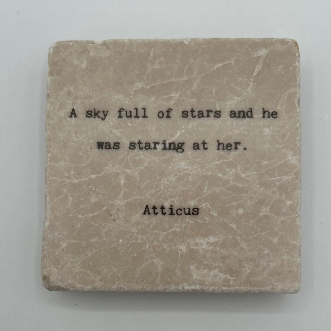 Marble Coasters - Little Gem - A Sky Full of Stars - Cedar Mountain Studios