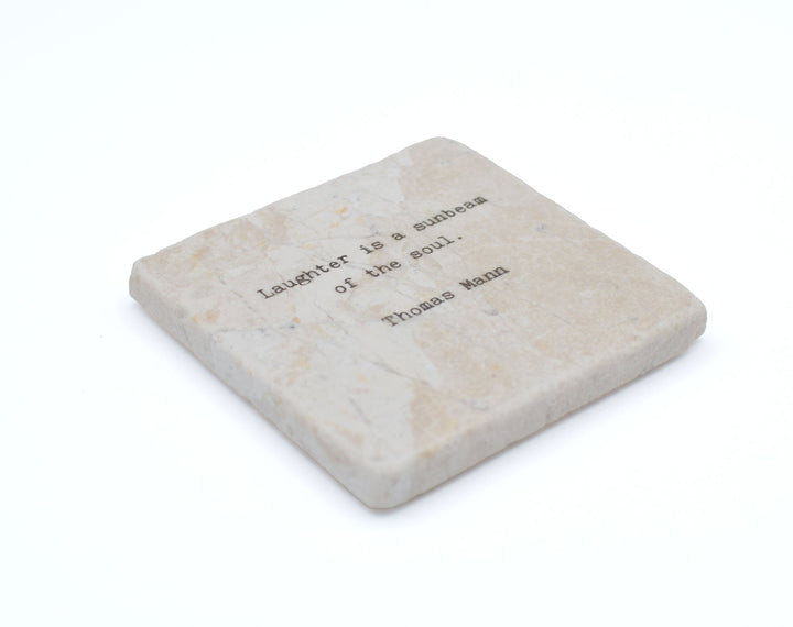 Marble Coasters - Little Gem - Laughter Is The Sunbeam Of The Soul - Cedar Mountain Studios