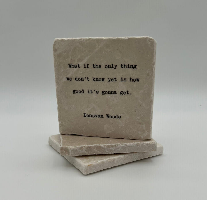 Marble Coasters - Little Gem - What if the Only Thing - Cedar Mountain Studios