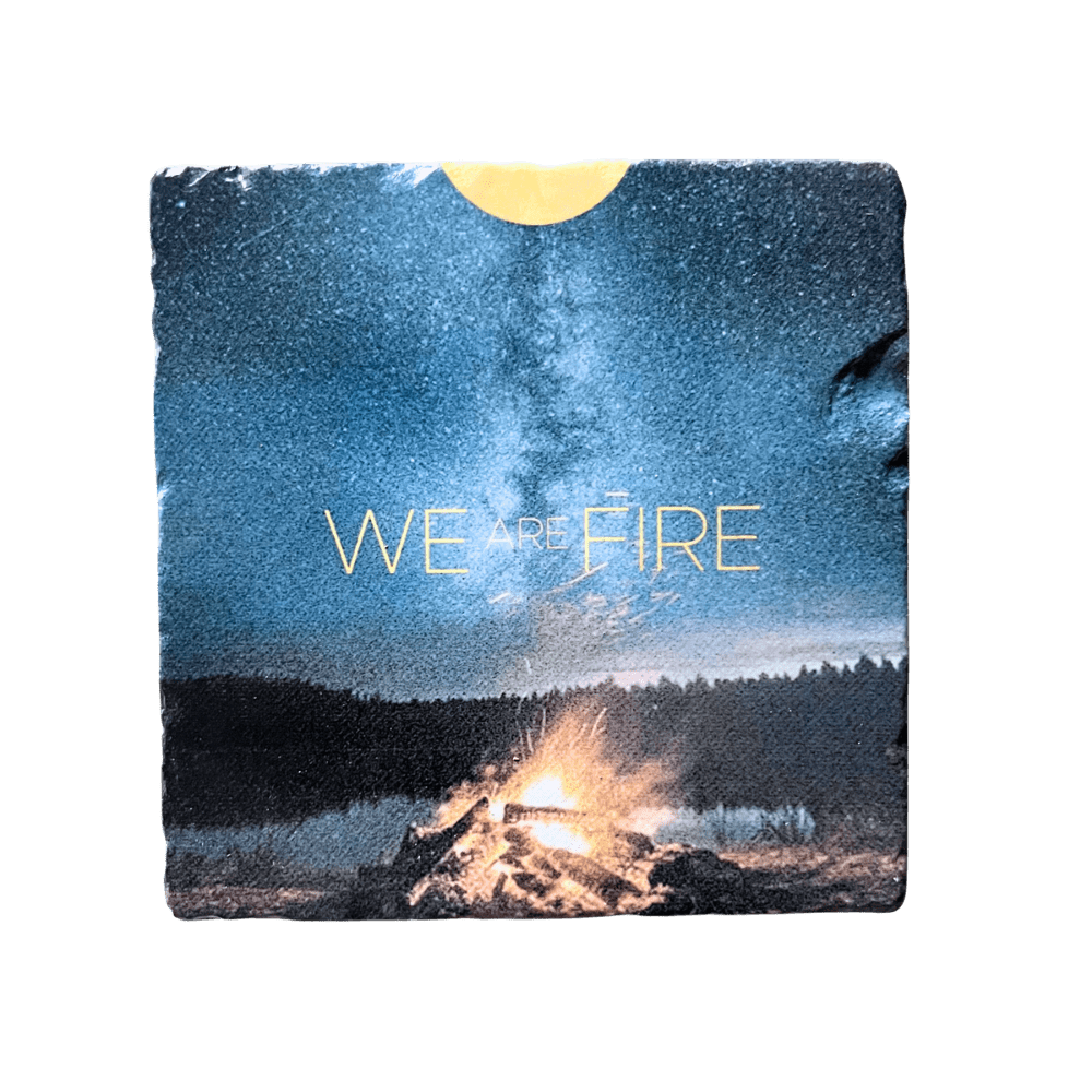 Marble Coasters - We are fire - Cedar Mountain Studios